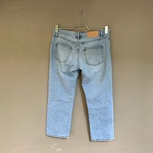 SOLD cheap monday cropped denim pants